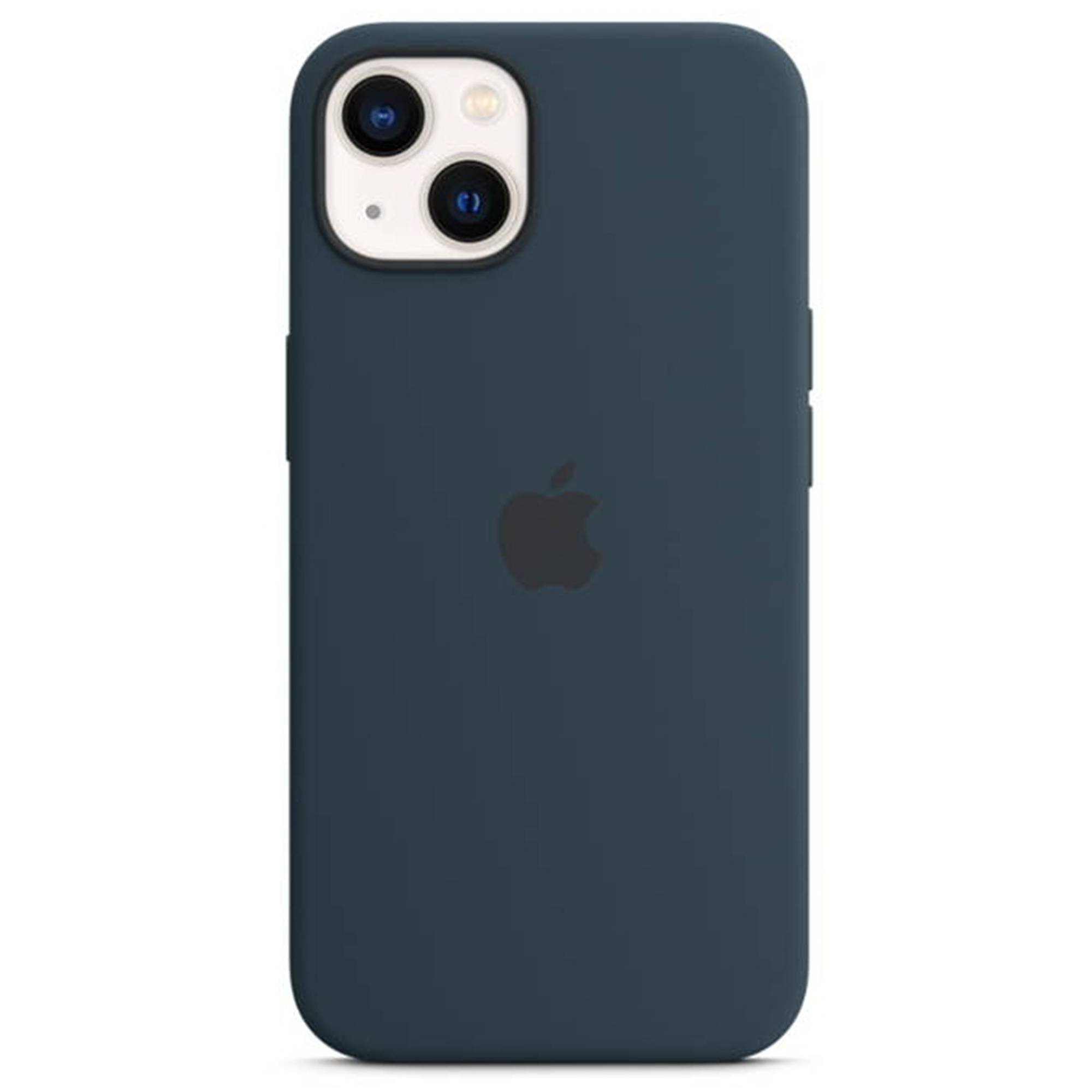 Silicone Backcover MagSafe voor de Apple iPhone 13 - Blue