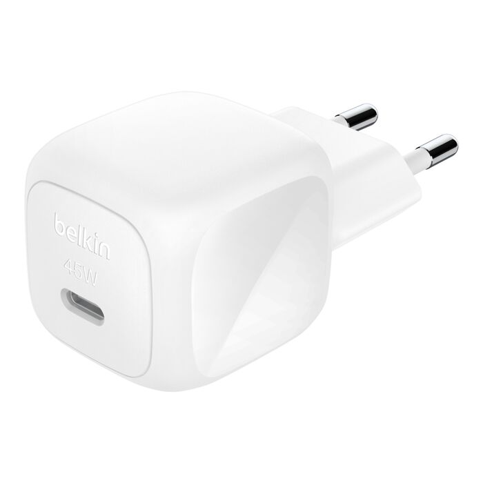 Belkin BoostCharge Compacte USB-C Oplader 45W - Wit