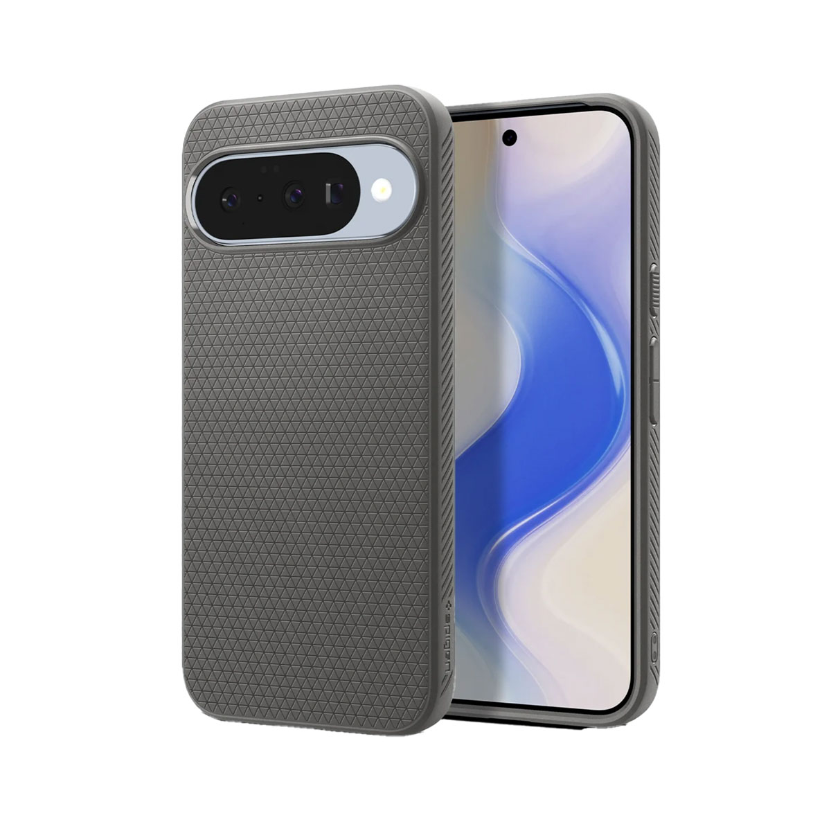 Spigen Liquid Air™ MagFit Backcover voor de Google Pixel 10 / 10 Pro - Marble Grey