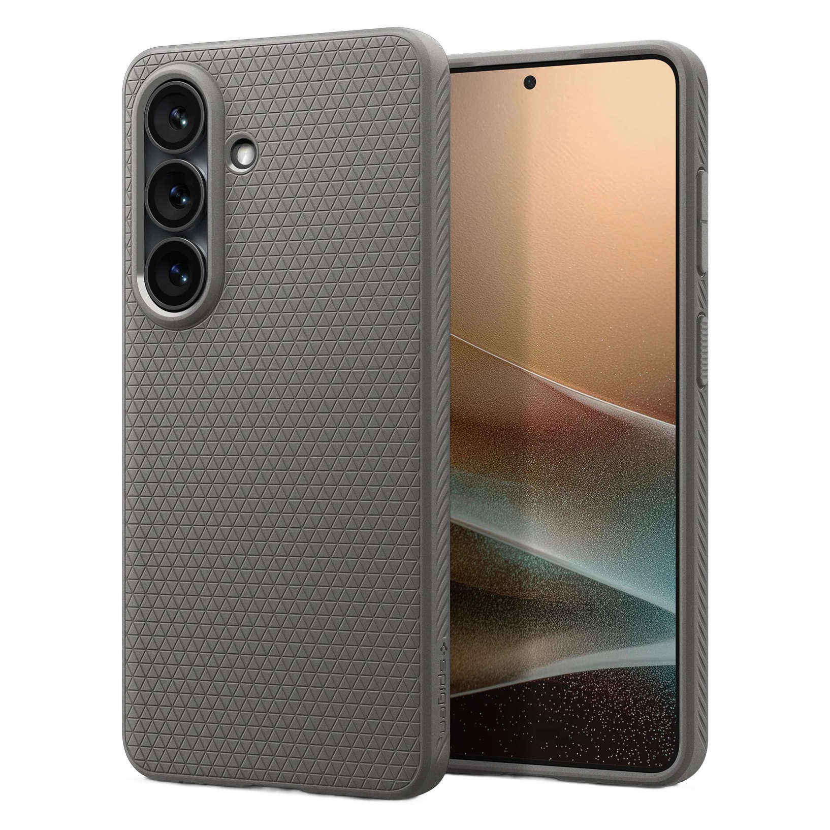 Spigen Liquid Air™ MagFit Backcover voor de Samsung Galaxy S26 Plus - Marble Gray