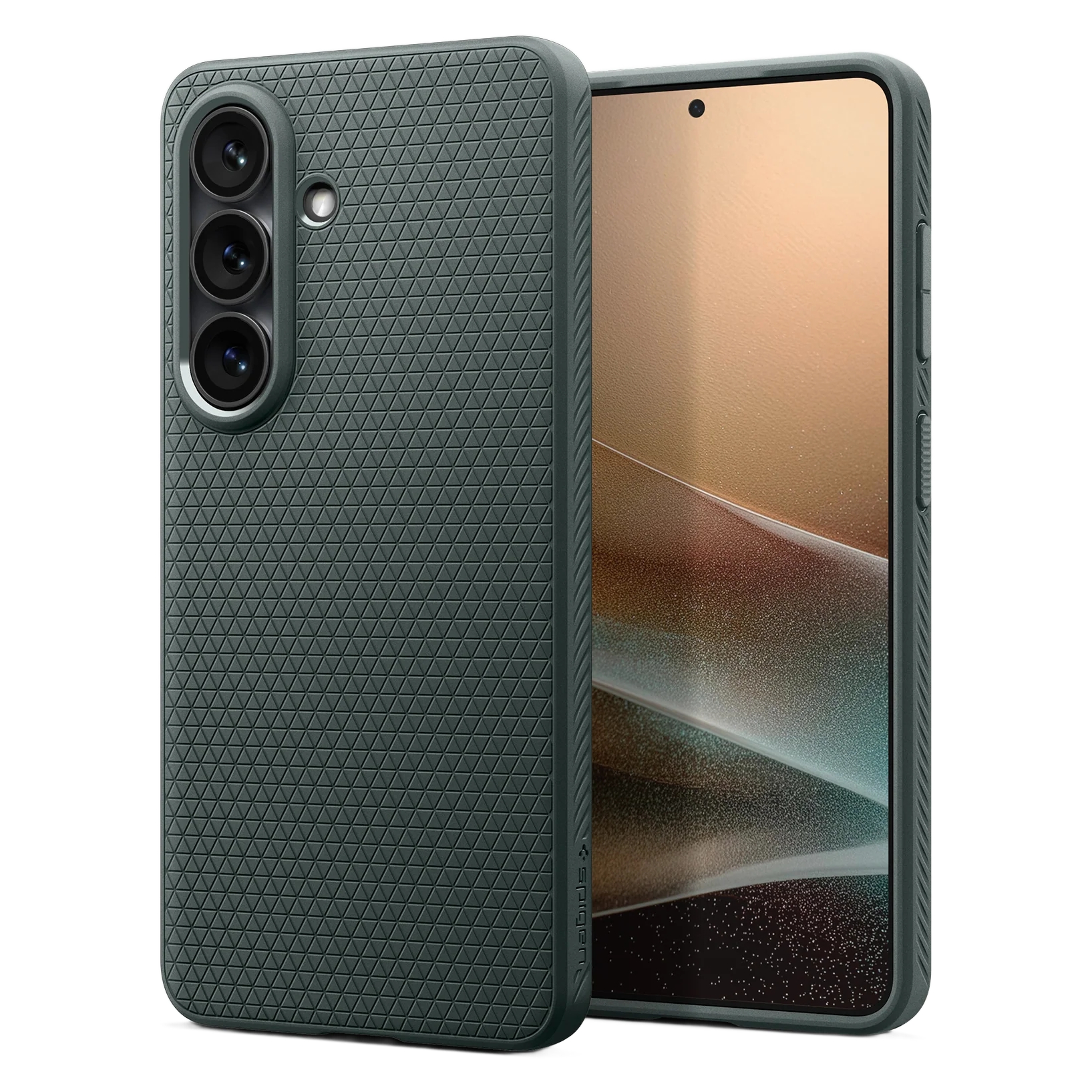 Spigen Liquid Air™ MagFit Backcover voor de Samsung Galaxy S26 Plus - Abyss Green