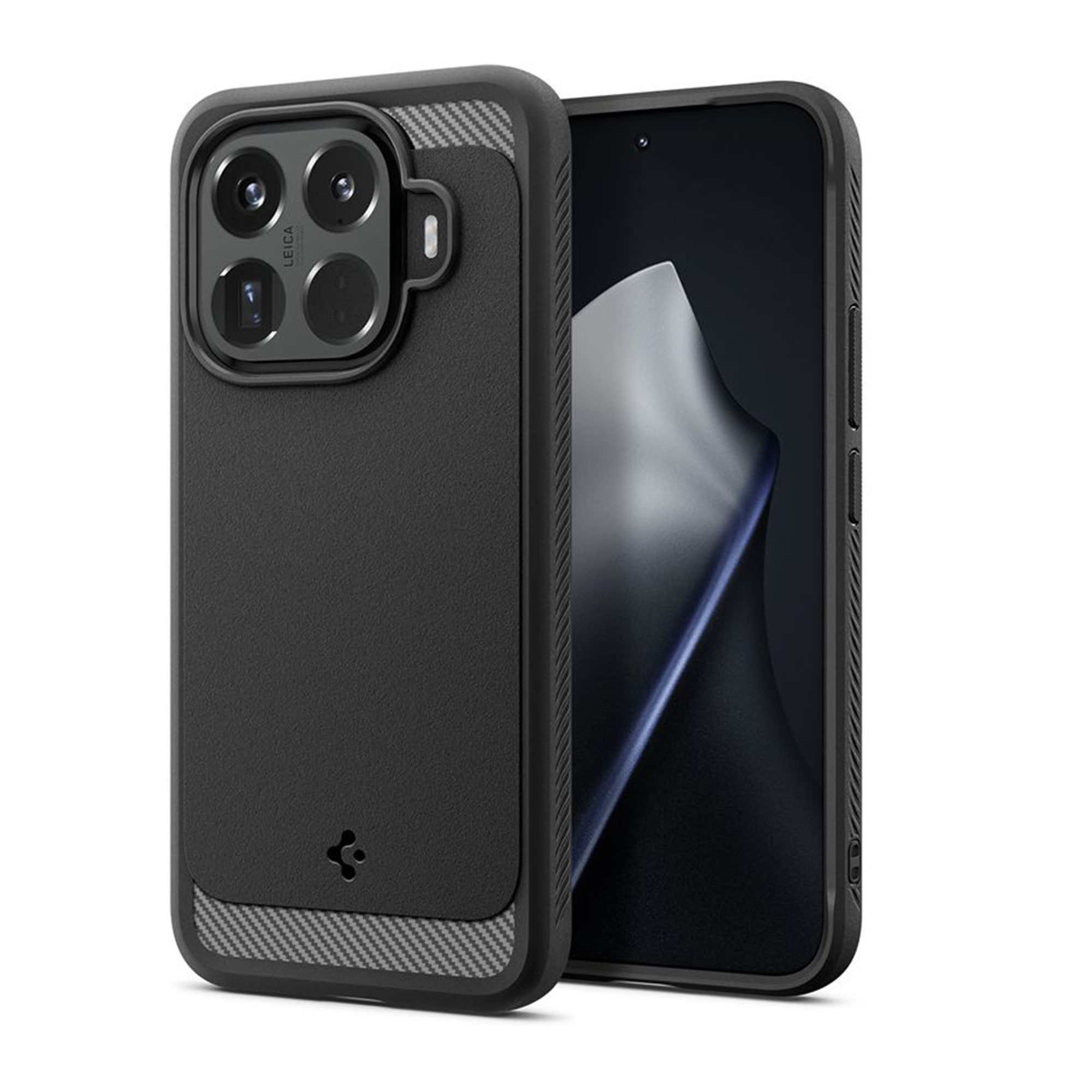 Spigen Rugged Armor Backcover voor de Xiaomi 15T Pro - Black