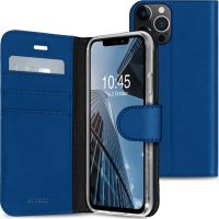 Accezz Wallet Softcase Bookcase iPhone 13 Pro Max - Donkerblauw
