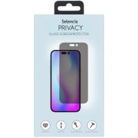 Selencia Gehard Glas Privacy Screenprotector voor iPhone 14 Pro
