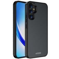Accezz Rugged Frosted Backcover Samsung Galaxy A34 (5G) - Zwart