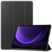 Accezz Trifold Bookcase Samsung Tab S9 FE / Tab S9 - Zwart