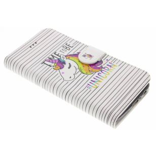 Design Softcase Booktype Motorola Moto G5 Plus