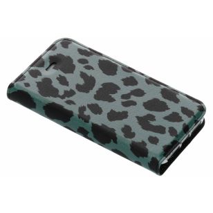 Design Softcase Booktype iPhone SE / 5 / 5s