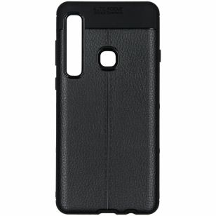 Lederen Backcover met stiksel Samsung Galaxy A9 (2018)