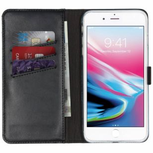 Selencia Echt Lederen Booktype iPhone 8 Plus / 7 Plus