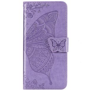 Vlinder Softcase Booktype Huawei Nova 5t / Honor 20 - Paars