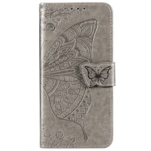 Vlinder Softcase Booktype Huawei Nova 5t / Honor 20 - Grijs