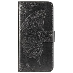 Vlinder Softcase Booktype Huawei Nova 5t / Honor 20 - Zwart