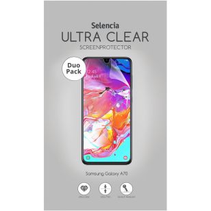Selencia Duo Pack Ultra Clear Screenprotector Samsung Galaxy A70
