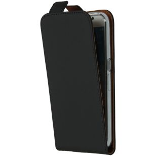 Luxe Softcase Flipcase Samsung Galaxy S6 - Zwart