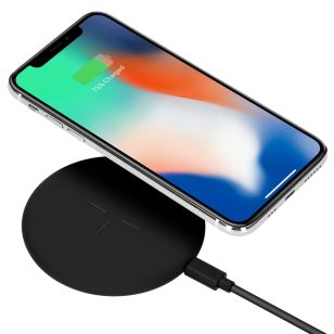 Accezz Qi Fast Wireless Charger - 10 Watt - Zwart