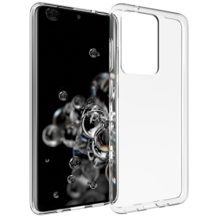 Accezz Clear Backcover Samsung Galaxy S20 Ultra - Transparant