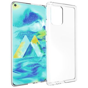 Accezz Clear Backcover Samsung Galaxy S10 Lite - Transparant