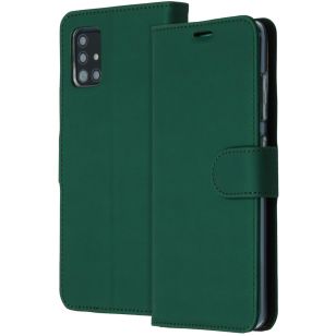 Accezz Wallet Softcase Bookcase Samsung Galaxy A51 - Groen