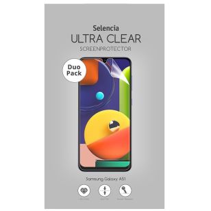 Selencia Duo Pack Ultra Clear Screenprotector Samsung Galaxy A51