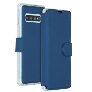 Accezz Xtreme Wallet Bookcase Samsung Galaxy S10 - Donkerblauw