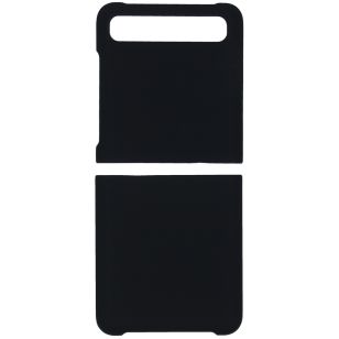 Effen Backcover Samsung Galaxy Z Flip - Zwart