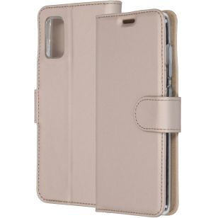 Accezz Wallet Softcase Booktype Samsung Galaxy A41 - Goud