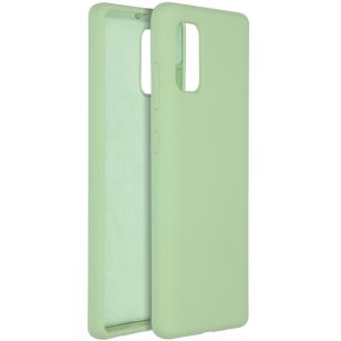 Accezz Liquid Silicone Backcover Samsung Galaxy A41 - Groen