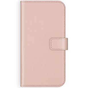 Selencia Echt Lederen Bookcase Samsung Galaxy S20 - Roze