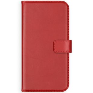 Selencia Echt Lederen Bookcase Samsung Galaxy S20 Plus - Rood