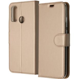 Accezz Wallet Softcase Booktype Huawei P Smart (2020) - Goud