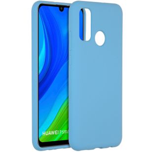 Accezz Liquid Silicone Backcover Huawei P Smart (2020) - Sky Blue