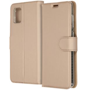 Accezz Wallet Softcase Booktype Samsung Galaxy A31 - Goud