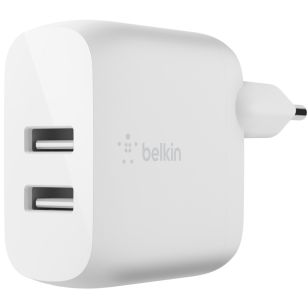 Belkin Boost↑Charge™ Dual USB Wall Charger - 24W - Wit
