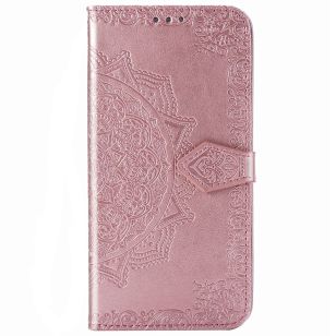 Mandala Booktype Xiaomi Mi Note 10 Lite - Rosé Goud