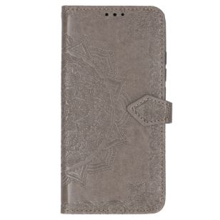 Mandala Booktype Xiaomi Mi Note 10 (Pro) - Grijs