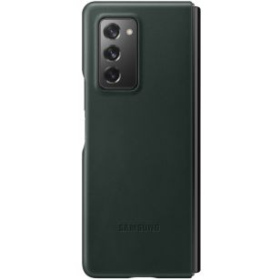 Samsung Leather Backcover Galaxy Z Fold2 - Groen