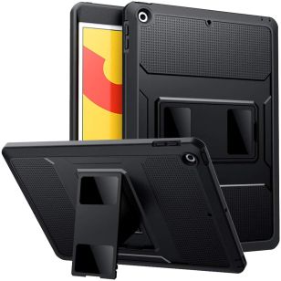 Accezz Rugged Back Case iPad 9 (2021) 10.2 inch / iPad 8 (2020) 10.2 inch / iPad 7 (2019) 10.2 inch - Zwart