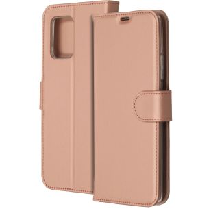 Accezz Wallet Softcase Booktype Samsung Galaxy S10 Lite - Rosé Goud