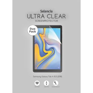 Selencia Duo Pack Ultra Clear Screenprotector Samsung Galaxy Tab A 10.5 (2018)