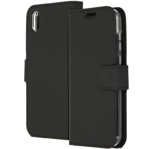 Accezz Wallet Softcase Booktype Huawei Y5 (2019) - Zwart