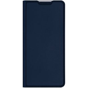 Dux Ducis Slim Softcase Booktype OnePlus Nord N100 - Donkerblauw
