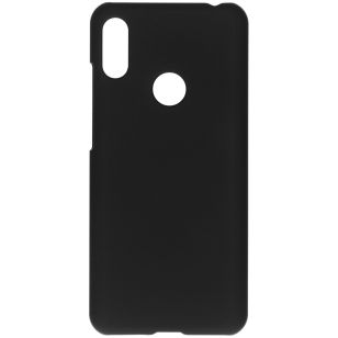 Effen Backcover Huawei Y6 (2019) - Zwart
