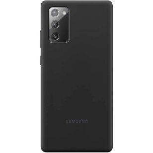 Samsung Silicone Backcover Galaxy Note 20 - Mystic Black