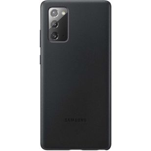 Samsung Leather Backcover Galaxy Note 20 - Zwart