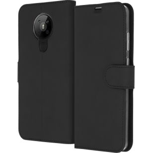 Accezz Wallet Softcase Booktype Nokia 5.3 - Zwart