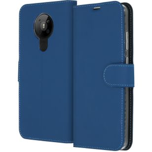 Accezz Wallet Softcase Booktype Nokia 5.3 - Donkerblauw