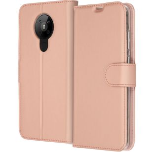 Accezz Wallet Softcase Booktype Nokia 5.3 - Rosé Goud