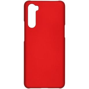 Effen Backcover OnePlus Nord - Rood