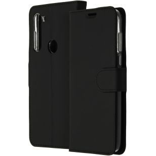 Accezz Wallet Softcase Booktype Motorola Moto G8 Power - Zwart